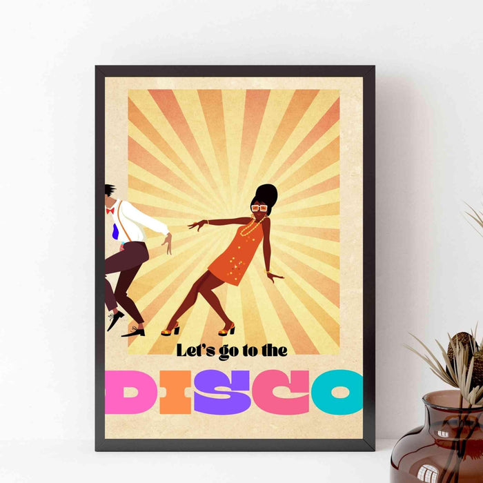 Fashion Girl Print | Disco Print | Girls Drinking Print | Fashion Wall Art | Stylish Wall Art | Black And White Art | Funky Prints,setof 3