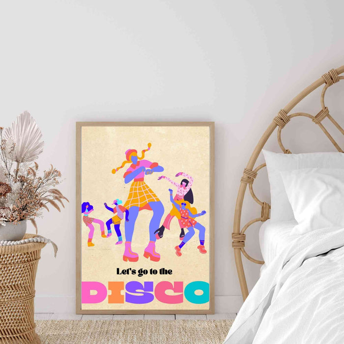 Fashion Girl Print | Disco Print | Girls Drinking Print | Fashion Wall Art | Stylish Wall Art | Black And White Art | Funky Prints,setof 3