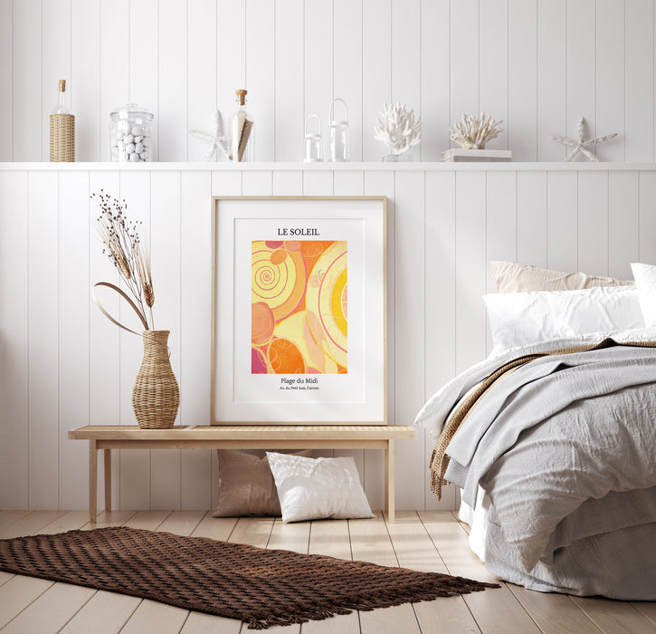 Flower Market, French Art, DIGITAL DOWNLOAD, Le Soleil, Sun Art, Sunflower Floral, Hilma Af Klint Print, Flower Market Print,Florist Gift