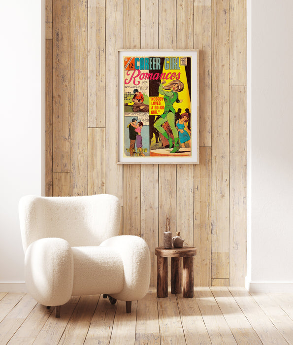 Career Girl Romances  Comic Book Print, Magazine Vintage Prints, A3, A4 Poster, Retro, Vintage Art, Gallery Wall, Magazine Prints, 1950's