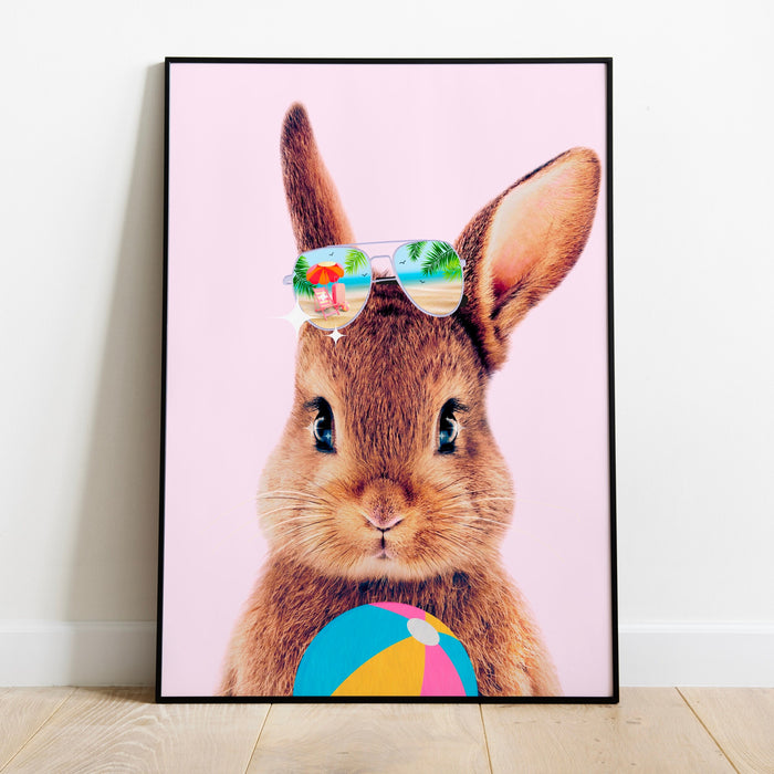 Childrens wall art, Printable Wall Art, PRINTABLE, Kids room Decor, Kids Wall Art, Bunny Print, Rabbit Lover Gift, Set of 6 prints, Download