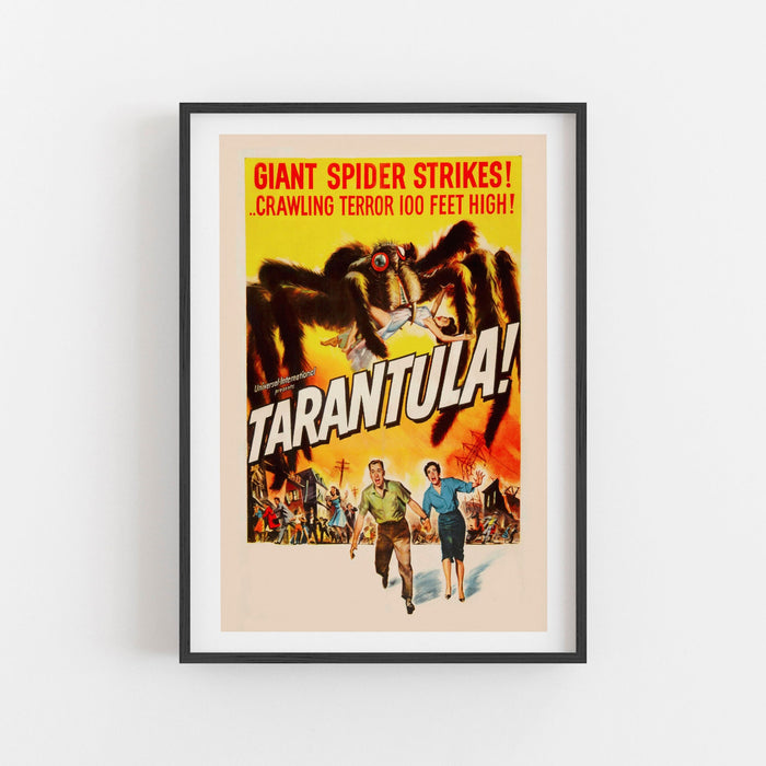 Tarantula (1955) poster, Vintage Movie Poster, Universal Pictures Poster, Vintage Sci Fi Movie Poster Print, Classic Sci-fi Film Cinema Art