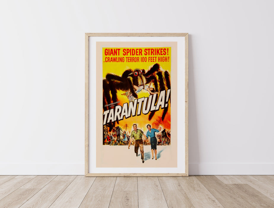 Tarantula (1955) poster, Vintage Movie Poster, Universal Pictures Poster, Vintage Sci Fi Movie Poster Print, Classic Sci-fi Film Cinema Art