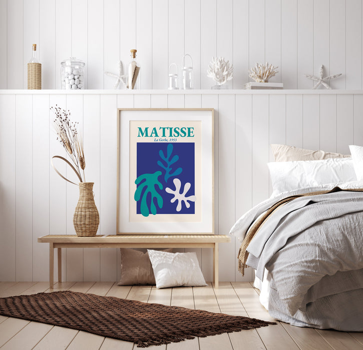 Matisse art print, Bohemian wall art, Abstract design, Modern geometric poster, Original artwork, Best gift for modern houses