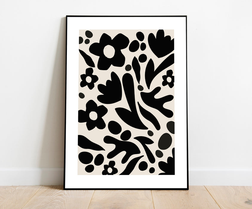 Modern Art, Black and Wite wall art, Abstract Printable Wall Art Black and White Modern Aesthetic Print Minimalist Poster Instant Download
