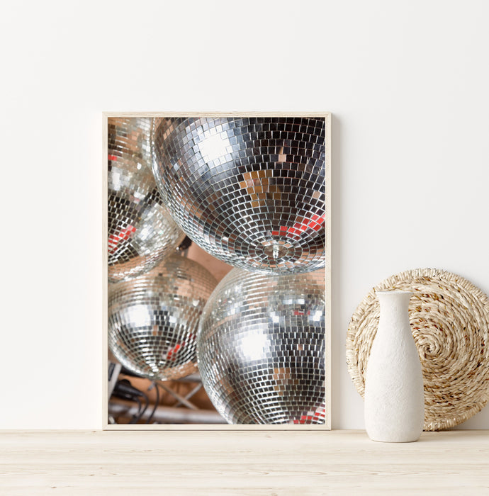 Fashion Girl Print | Disco Print | Girls Drinking Print | Fashion Wall Art | Stylish Wall Art | Black And White Art | Funky Prints