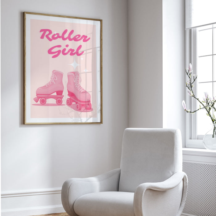 Trendy Disco Print | Pink Wall Art | Printable Bar Art | Pink and Orange | Bar Prints Modern | Retro Dorm Decor | Gift for Daughter, Disco