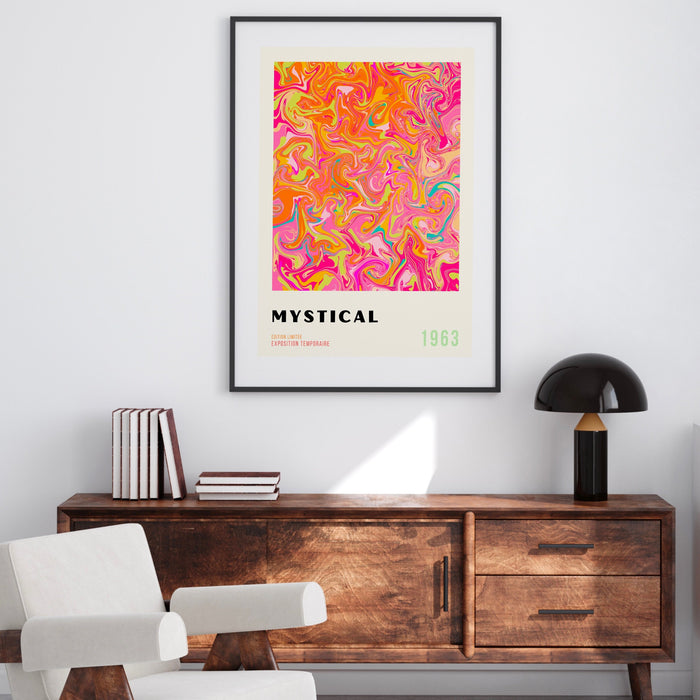 Aesthetic Wall Art, Trendy Wall Art, Retro Wall Art, 70s Wall Art,  Wall Prints Trendy, Aesthetic Room Decor, Psychedelic Home Decor, Y2K