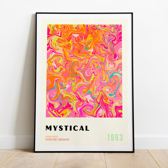 Aesthetic Wall Art, Trendy Wall Art, Retro Wall Art, 70s Wall Art,  Wall Prints Trendy, Aesthetic Room Decor, Psychedelic Home Decor, Y2K