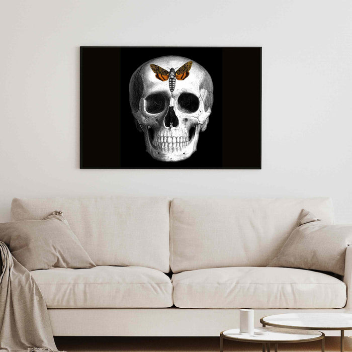 Fun halloween gallery wall art halloween printables funny skeleton print halloween poster spooky spider digital download