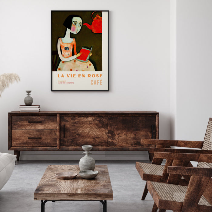 Coffee Print, Drink Poster, Modern Kitchen Decor, Retro Poster, Pop Art, Kitchen Art, Exhibition Poster, Illustration, Coffee Lover, Picasso
