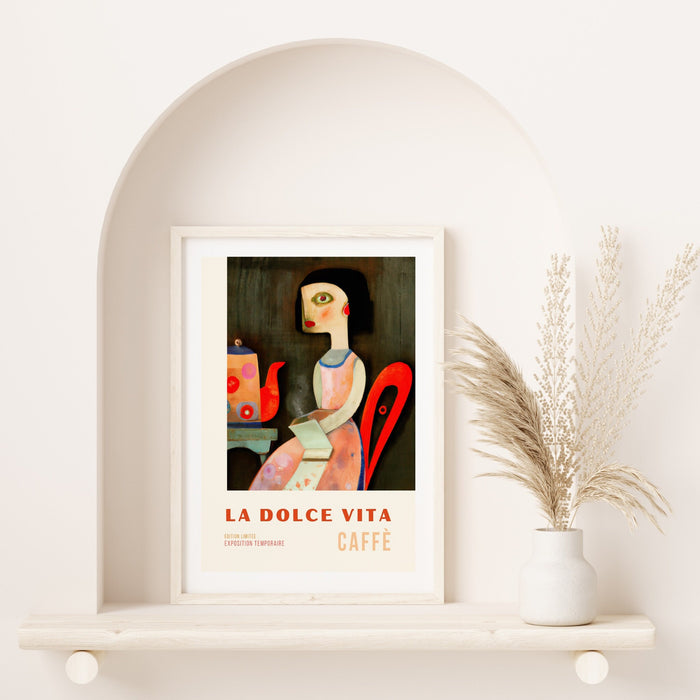 Set of 3 Coffee Prints,  Modern Kitchen Decor, Retro Poster, Pop Art, Kitchen Art, Exhibition Poster, Illustration, Coffee Lover, Picasso