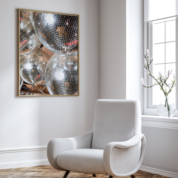 Fashion Girl Print | Disco Print | Girls Drinking Print | Fashion Wall Art | Stylish Wall Art | Black And White Art | Funky Prints