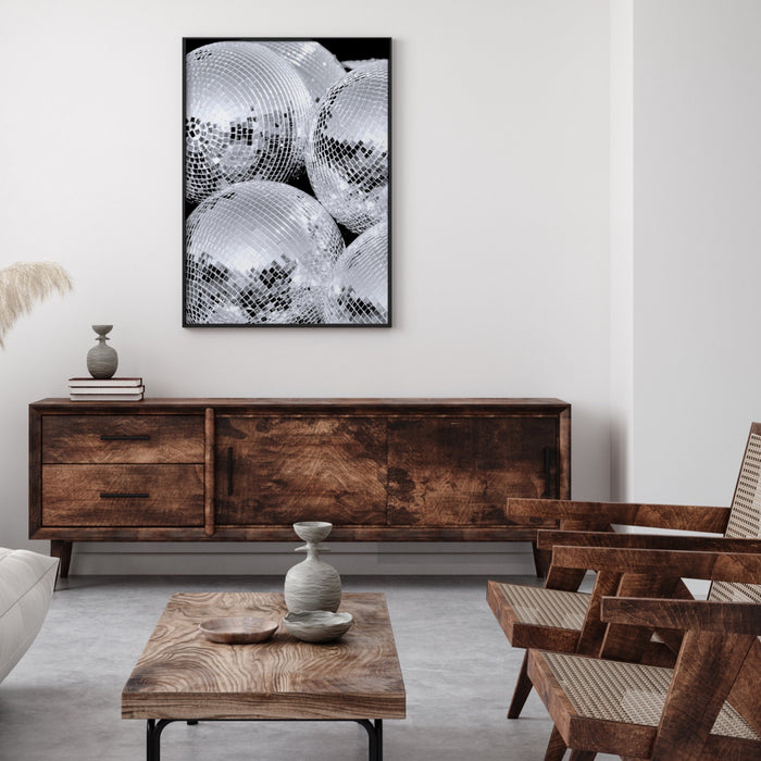 Fashion Girl Print | Disco Print | Girls Drinking Print | Fashion Wall Art | Stylish Wall Art | Black And White Art | Funky Prints