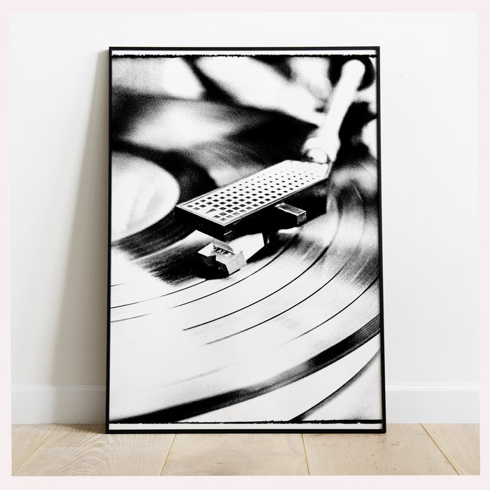 Fashion Girl Print | Disco Print | Girl Drinking Print | Fashion Wall Art | Vintage Black and white photo | Black And White Art | Funky zone