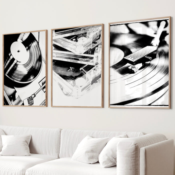 Fashion Girl Print | Disco Print | Girl Drinking Print | Fashion Wall Art | Vintage Black and white photo | Black And White Art | Funky zone