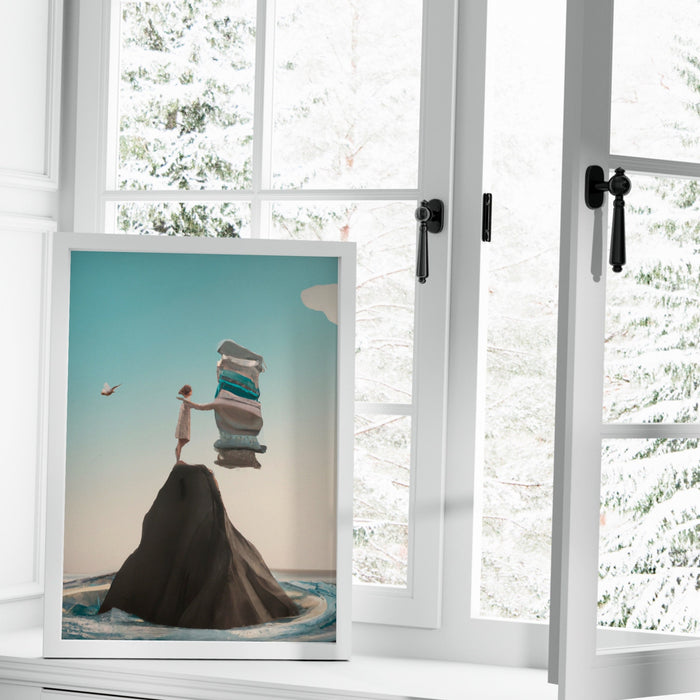 Funny Laundry Room Decor Illustration, Digital Art, Laundry Room Wall Art, Funny Gift for Mom, Laundry Art Print, Pastel Illustration