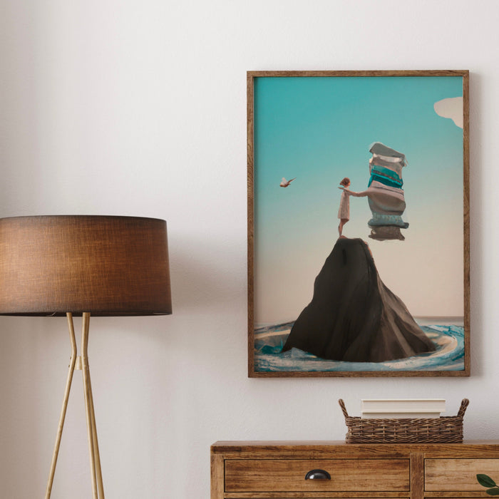 Funny Laundry Room Decor Illustration, Digital Art, Laundry Room Wall Art, Funny Gift for Mom, Laundry Art Print, Pastel Illustration