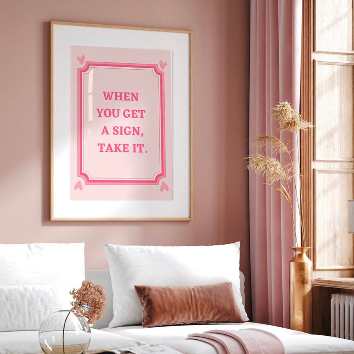 Trendy Retro Wall Art Set of 6,Retro Trendy Aesthetic Print,Lucky You Poster,Pink Print,Trendy Wall Art,Funny Art, Minimalist, Digital Art