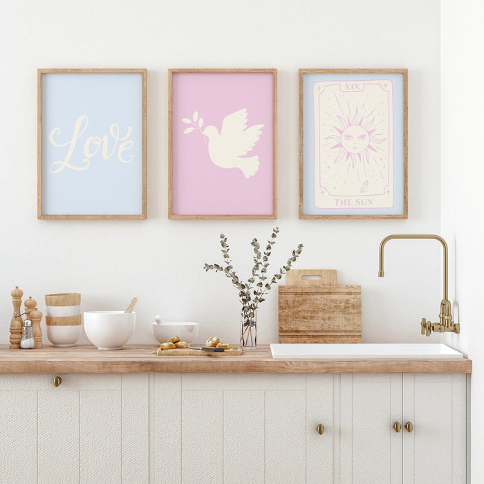 Trendy Retro Wall Art Set of 12,Retro Trendy Aesthetic Print,Lucky You Poster,Pink Print,Trendy Wall Art,Funny Art, Minimalist, Digital Art