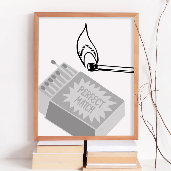 Trendy Retro Wall Art, Aesthetic Print, Lucky You Poster, Black and White Poster, Trendy Wall Art, Funny Art, Digital Download