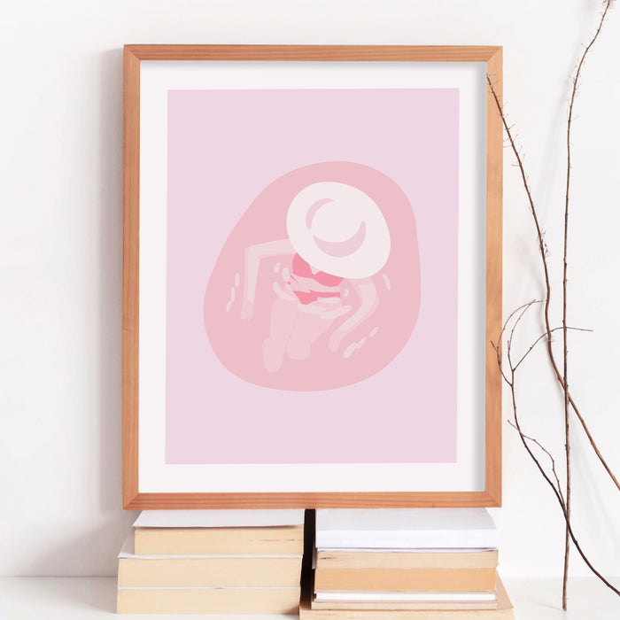 Trendy Retro Wall Art Set of 2, Summer Aesthetic Print, Pink Wall Decor,Pink Print, Cowgirl Wall Art,Funny Art, Minimalist, Instant Download