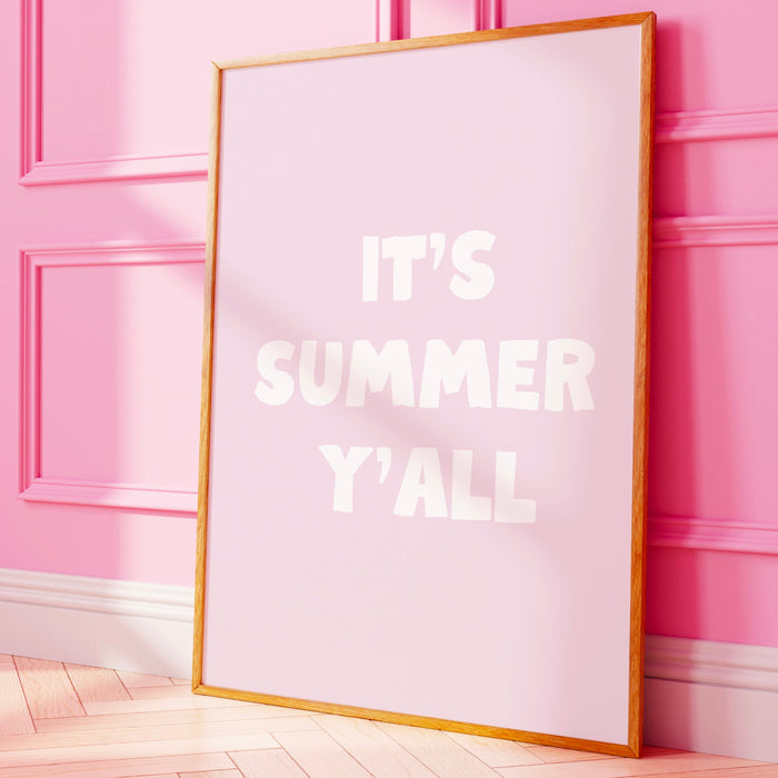 Trendy Retro Wall Art Set of 2, Summer Aesthetic Print, Pink Wall Decor,Pink Print, Cowgirl Wall Art,Funny Art, Minimalist, Instant Download