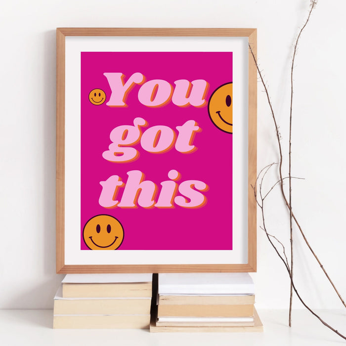 It Is What It Is, Dorm room decor, Trendy Retro Funny roommate sign, College apartment decor, Funny Wall Art, Pink orange digital download