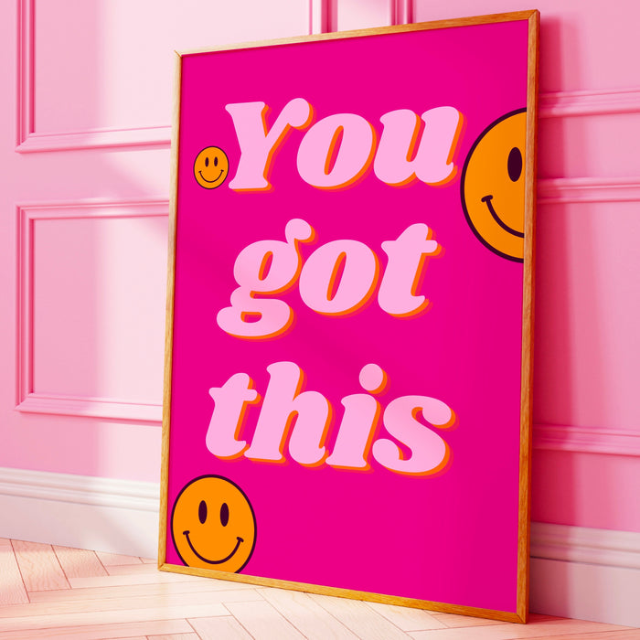 It Is What It Is, Dorm room decor, Trendy Retro Funny roommate sign, College apartment decor, Funny Wall Art, Pink orange digital download