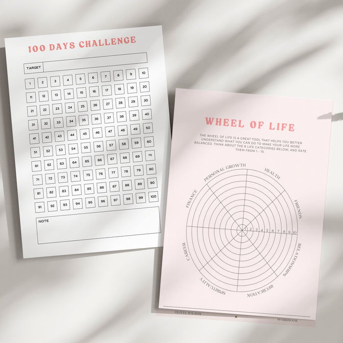 Mood Trackers Bundle - Printable US Letter - A5 - A3 - A4 Journal Pages - Value Pack- Set of 14