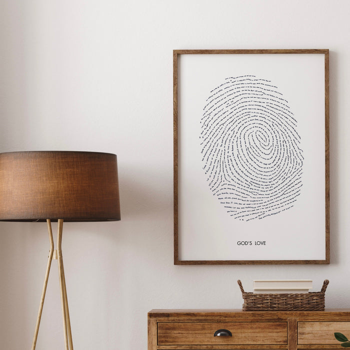 God's Love-Gift for Christian-Christian art-Gift for Daughter-God Child Gift-Digital Wall Art