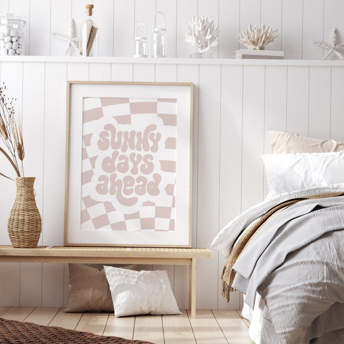 Trendy Retro Wall Art Set of 2, Retro Trendy Aesthetic Print,Lucky You Poster,Beige Print,Trendy Wall Art,Funny Art, Minimalist Digital Art