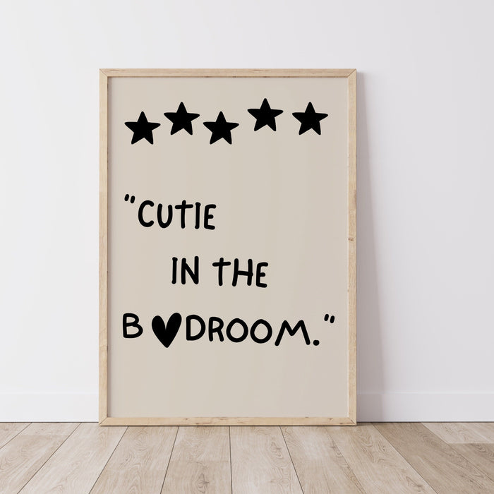 Cute Bedroom Wallart Neutral Aesthetic Wall Decor Trendy Retro Bedroom Wall Art Love Heart Art Funny Print Bar Cart Digital Download