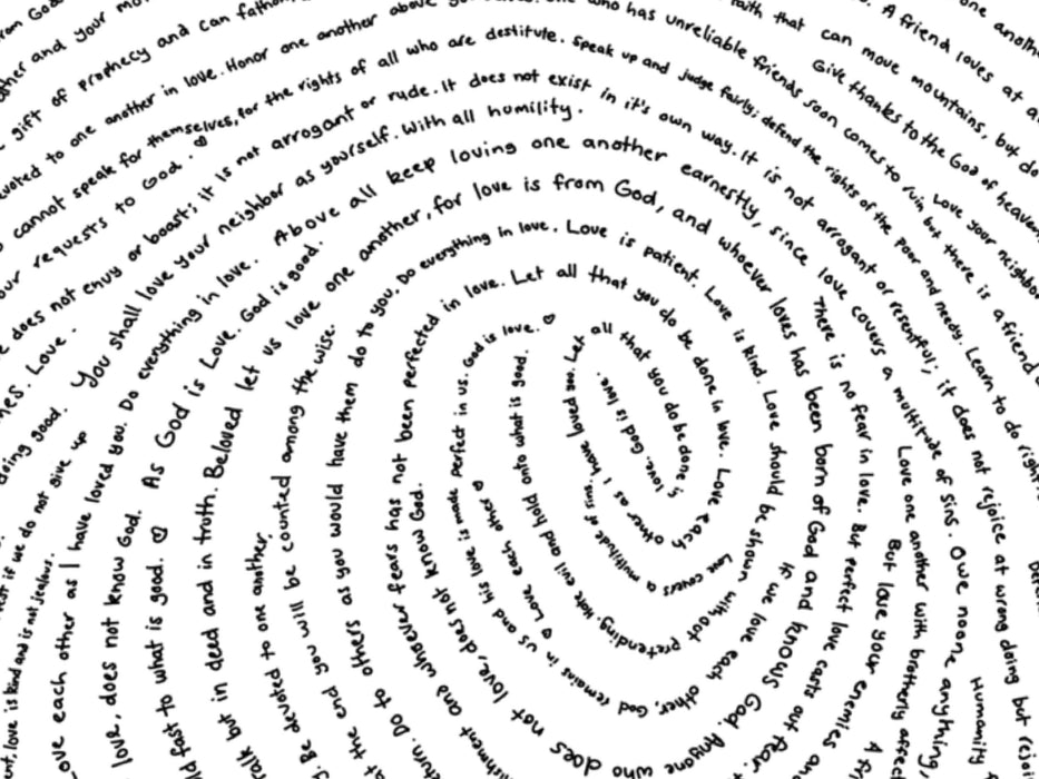 Aesthetic Wall Decor God's Loves Me Heart Gift for Christian Art-Gift for Daughter-God Child Gift-Digital Downloads Wall Art