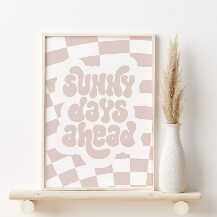 Trendy Retro Wall Art Set of 2, Retro Trendy Aesthetic Print,Lucky You Poster,Beige Print,Trendy Wall Art,Funny Art, Minimalist Digital Art