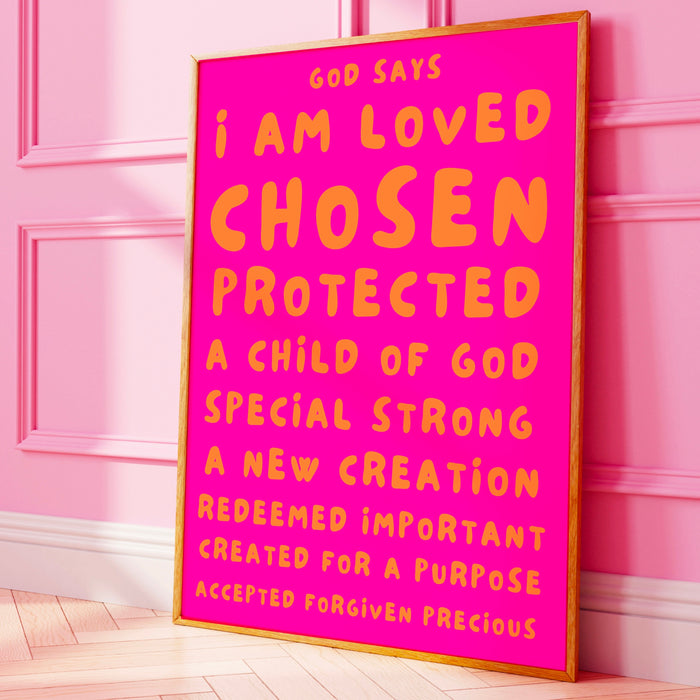 Modern Christian Art Christian Wall Art Scripture Wall Art Pink Wall Art Bible Verse Wall Art Spiritual Wall Art Religious Digital Download
