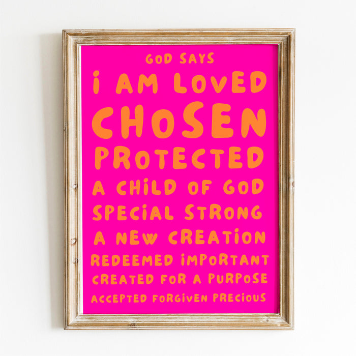 Modern Christian Art Christian Wall Art Scripture Wall Art Pink Wall Art Bible Verse Wall Art Spiritual Wall Art Religious Digital Download