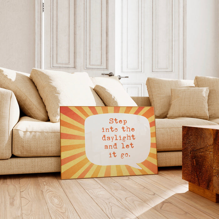 Sunrise Positive Affirmation Sun Print Retro Aesthetic Minimalist College Dorm Room Wall Art Trendy Prints Digital Art 1 Horizontal Print