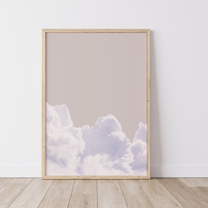 Above Bed Wall Art Set Of 3 Beige Cloud Wall Decor Gift For Home Wall Art Neutral Abstract Art Print Minimalist Wall Art Digital Download