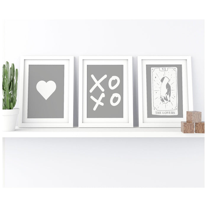 Above bed wall art, trendy retro set of 12,  black white aesthetic print,lucky you poster, gray print,funny art, minimalist, digital art