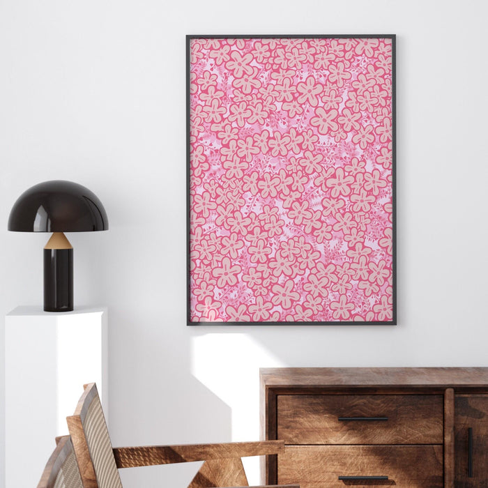 Daughter gift, pink orange wall art, digital download,  orange pink decor, daughter gift art, printable set of 3, daughter birthday gift,