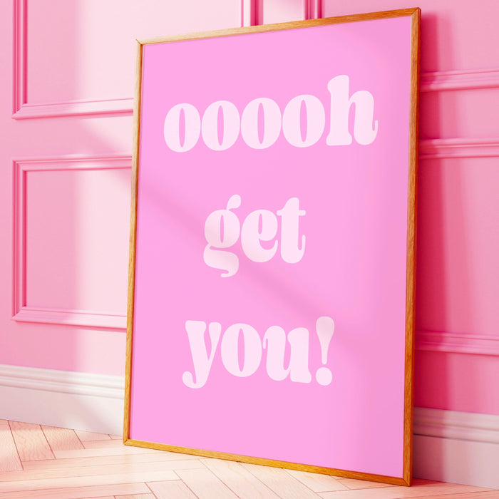 Trendy retro wall art, fashion girl fun wall decor, pinkwall art, maximalist aesthetic print funny art, minimalist, digital download