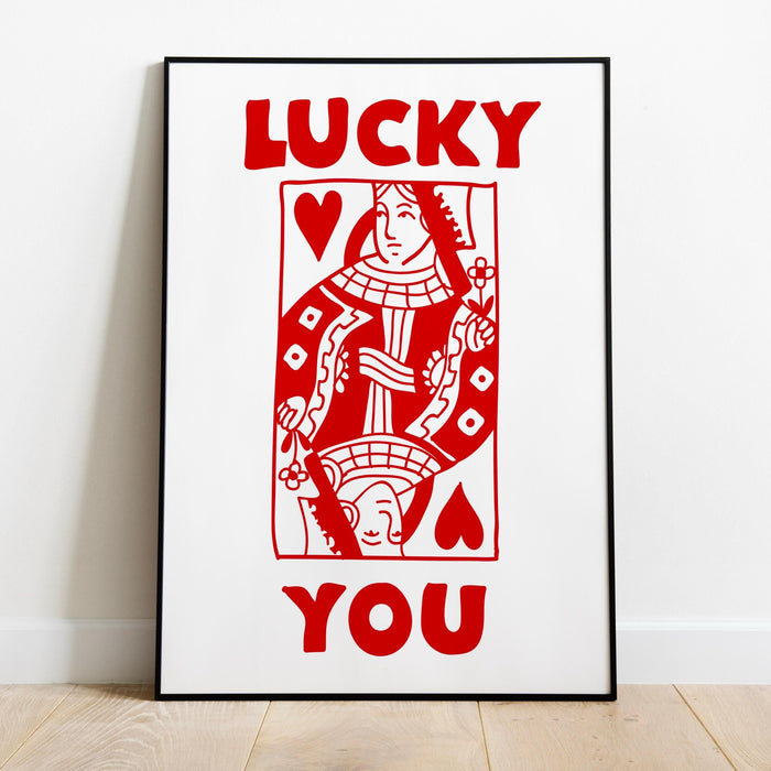 Trendy retro wall art set of 9,retro trendy aesthetic print,lucky you poster,black and white poster,trendy wall art,funny art, digital art