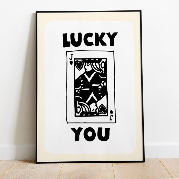 Trendy retro wall art set of 9,retro trendy aesthetic lucky you poster,mom daughter gift,trendy wall art, funny art, minimalist, digital