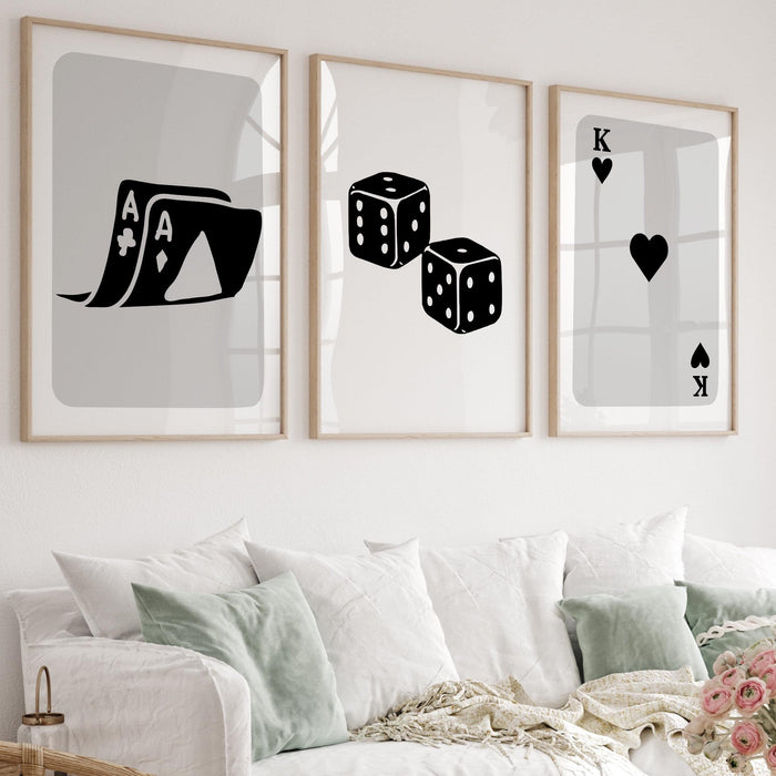 Trendy retro wall art set of 7 retro trendy aesthetic print lucky you poster black and white print trendy wall art funny art digital art