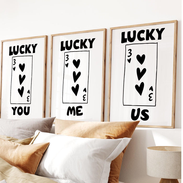 Trendy retro wall art set of 3, retro trendy aesthetic print, black and white poster, number 3 poster, trendy wall art, funny art, digital,