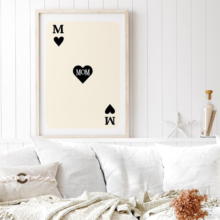 Trendy retro wall art gift for mom retro trendy aesthetic print lucky you poster black and white print trendy wall art funny art digital art