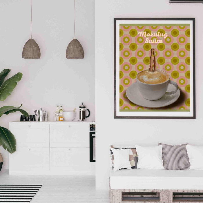 Retro art, coffee print, coffee poster, coffee wall art, coffee gifts, coffee lovers gift, syfi,retro decor