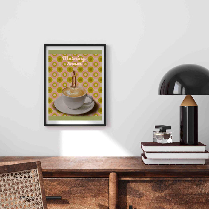 Retro art, coffee print, coffee poster, coffee wall art, coffee gifts, coffee lovers gift, syfi,retro decor