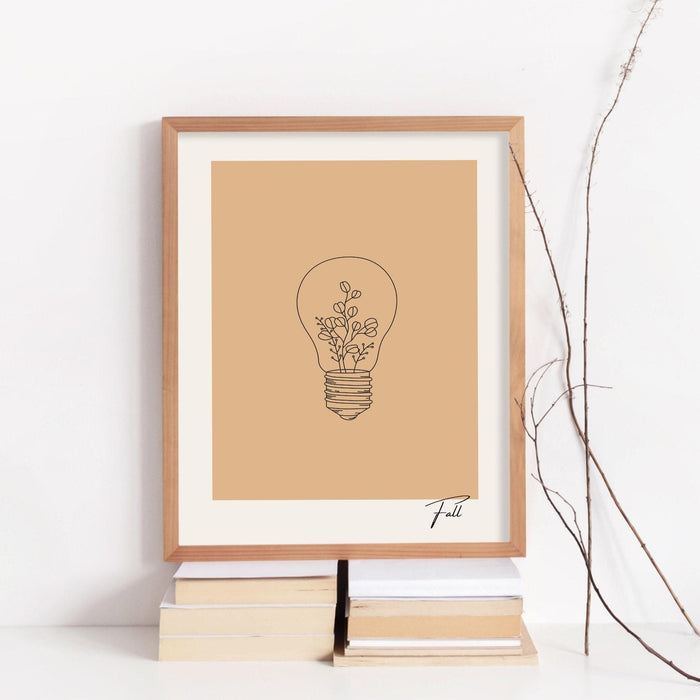 Pink flower market digital download, 70s style poster, 60s flower print, orange pink decor, botanical wall art, printable set of 4, line art